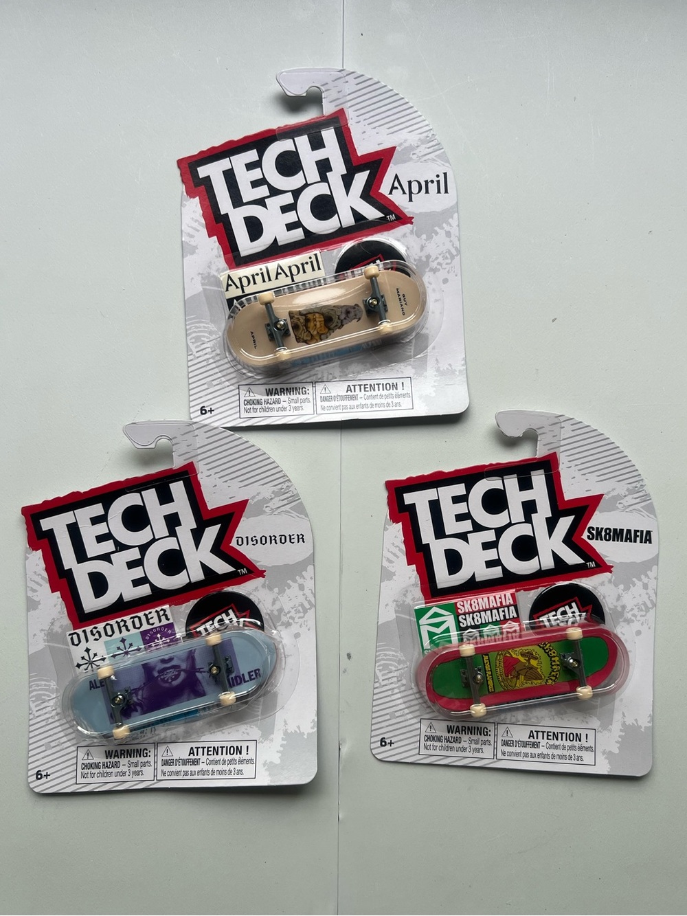 Tech Deck Blind Skateboards Lot of 3